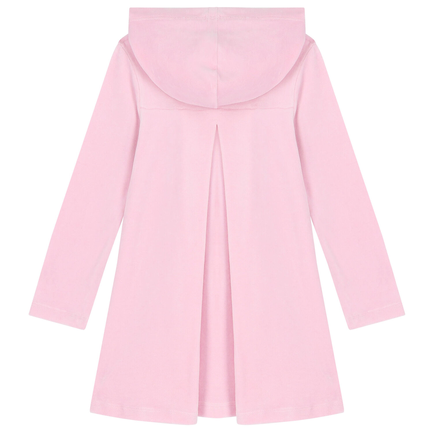 Girls Pink Bag Hooded Dress, 1, hi-res image number null